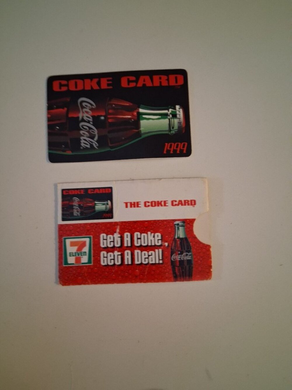 VTG 1999 Coke Card Marketing Memorabilia